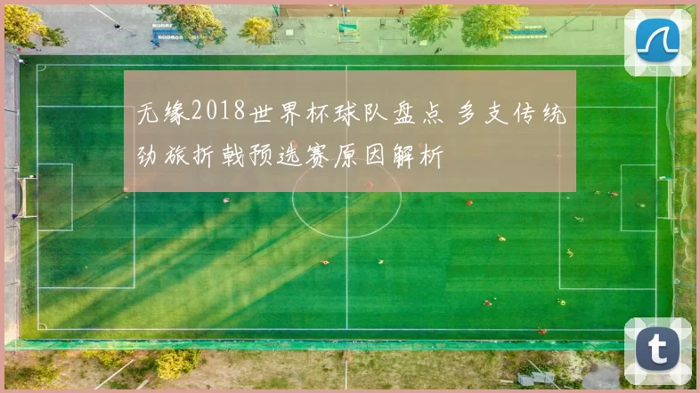 无缘2018世界杯球队盘点 多支传统劲旅折戟预选赛原因解析